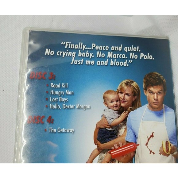 Dexter The Fourth Season Disc 2 & 3 In 3 And 4 Case No Scratches Clean - Picture 8 of 8